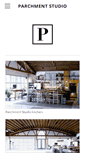 Mobile Screenshot of parchmentstudio.com